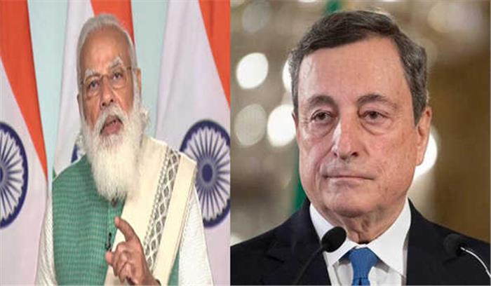 मोदी ने इटली के प्रधानमंत्री से अफगानिस्तान की स्थिति पर की चर्चा मोदी ने इटली के प्रधानमंत्री से अफगानिस्तान की स्थिति पर की चर्चा