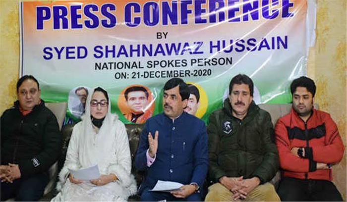 मोदी की नीतियों ने जीता कश्मीरियों का दिल : शाहनवाज