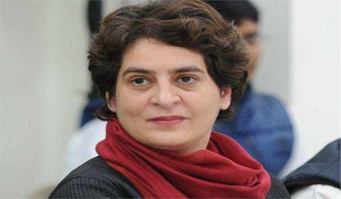 मोदी सरकार ने अमेठी की फूड पार्क परियोजना रोक दी : प्रियंका