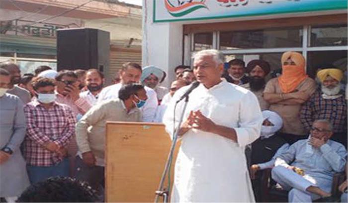 मोदी सरकार देश की आर्थिक बर्बादी का दूसरा नाम : जाखड़