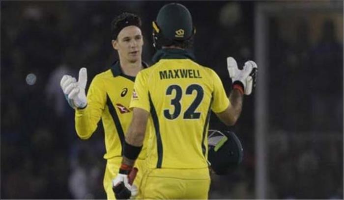 मोहाली वनडे : आस्ट्रेलिया ने भारत को 4 विकेट से हराया