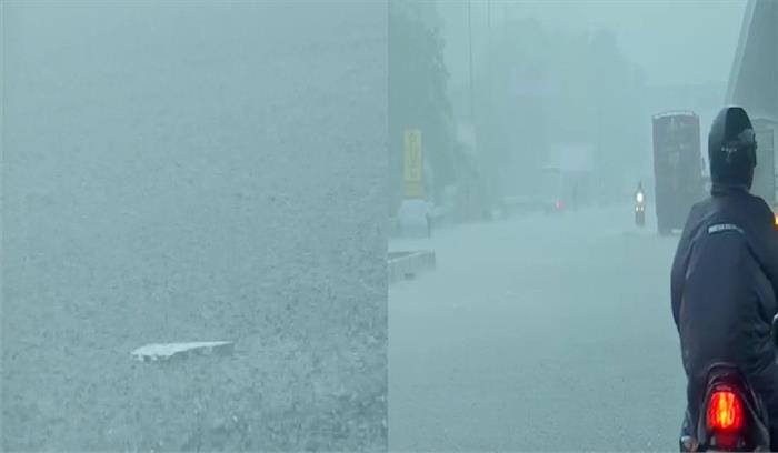 मॉनसून की पहली बारिश से जलमग्न हुई मुंबई