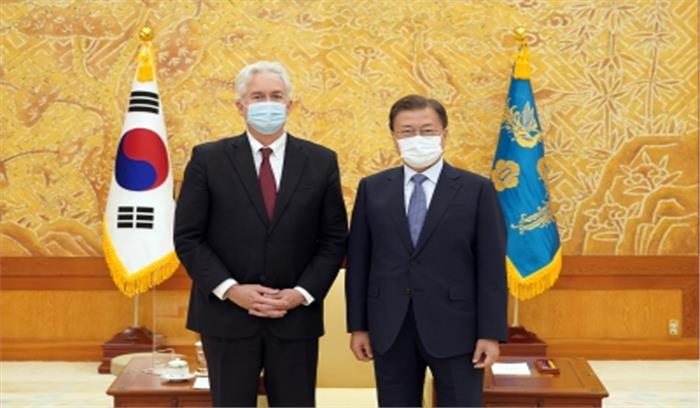 मून ने सीआईए प्रमुख से मुलाकात की, दक्षिण कोरिया-अमेरिका गठबंधन का दिया हवाला