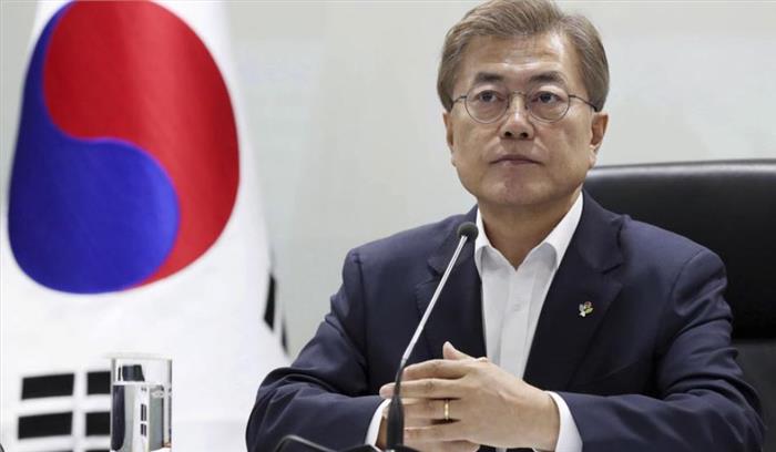 उत्तर कोरिया कोरियाई प्रायद्वीप में ‘परमाणु हथियारों पर पूर्ण रोक’ चाहता है: मून जे-इन