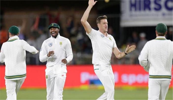 पोर्ट एलिजाबेथ टेस्ट: मोर्ने मोर्केल की शानदार गेंदबाजी से जिम्बाब्वे बैकफुट पर
