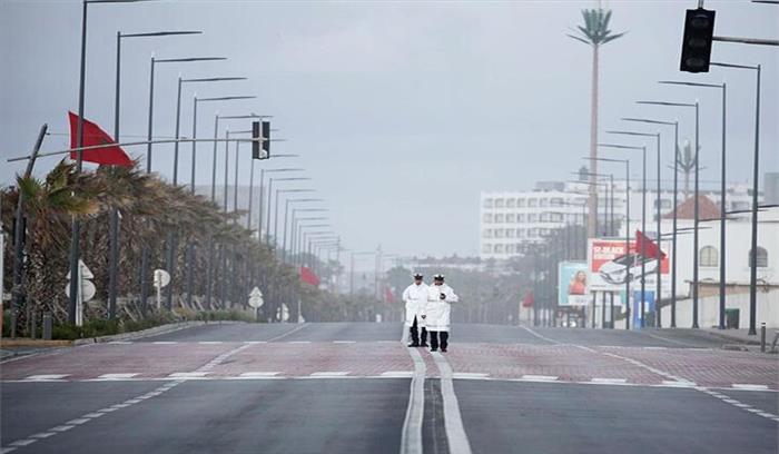 कोरोना को रोकने के लिए मोरक्को में बढ़ा स्वास्थ्य आपातकाल