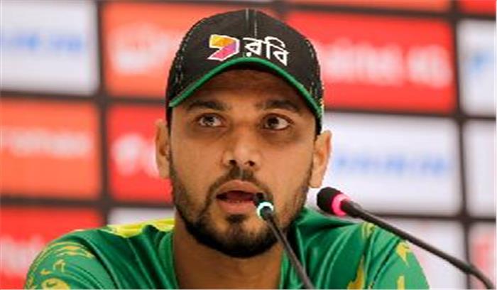 अंतिम ओवरों में रन न बन पाने के कारण हुआ नुकसान : मुर्तजा