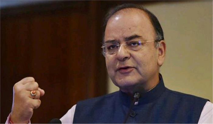 अधिकांश पार्टियां चुनावी बांड की राह में रोड़ा : जेटली