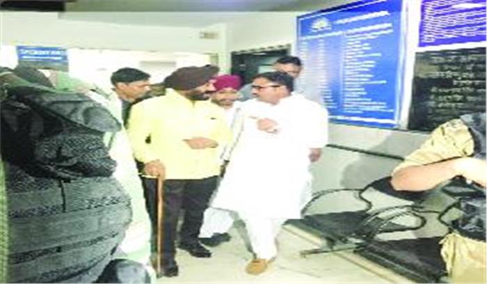 दो सालों से कोमा में जवान देखने पहुंचे एमएस बिट्टा