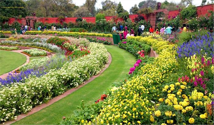 आम लोगों के लिए मुगल गार्डन 6 मार्च तक खुला रहेगा आम लोगों के लिए मुगल गार्डन 6 मार्च तक खुला रहेगा