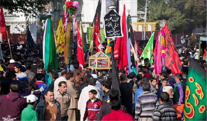 मुहर्रम जुलूस रोकने के लिए श्रीनगर में प्रतिबंध