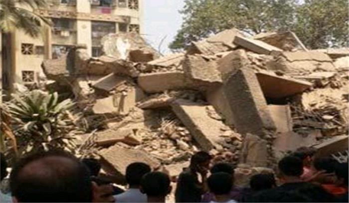 मुंबई : जर्जर चार मंजिला इमारत ढही, 11 की मौत