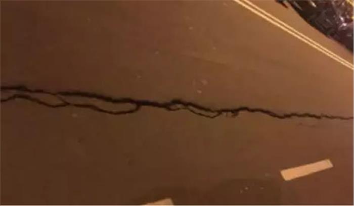 मुंबई के एक और रेलवे ओवरब्रिज में नजर आईं दरारें