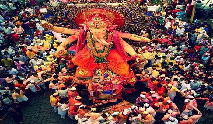 महाराष्ट्र में 11 दिन तक चलने वाला गणेशोत्सव शुरू