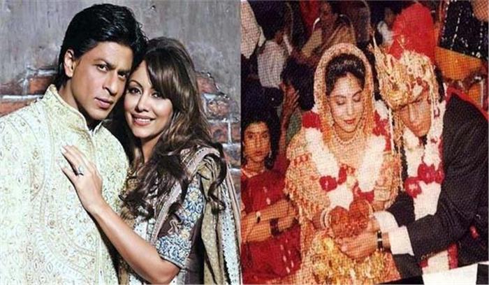 शादी की 28वीं सालगिरह पर शाहरुख ने गौरी के लिए ईमोशनल पोस्ट