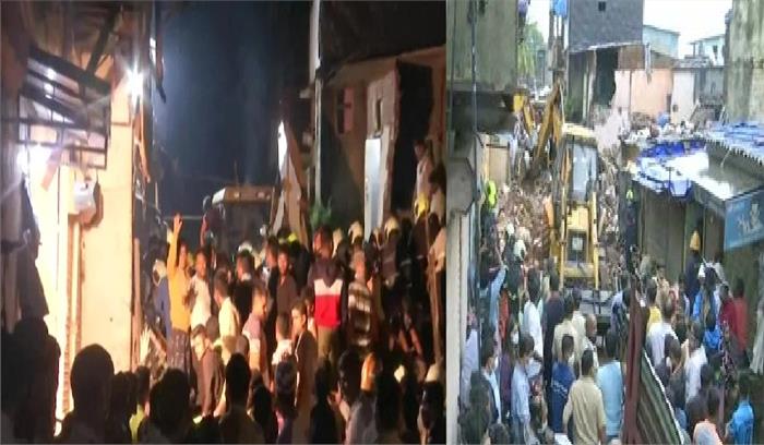 मुंबई में चार मंजिला इमारत ढही, 11 लोगों की मौत मुंबई में चार मंजिला इमारत ढही, 11 लोगों की मौत