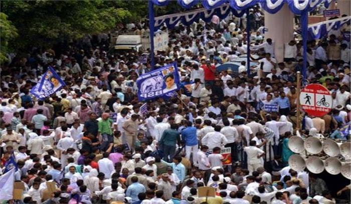 आचार संहिता का उल्लंघन करने के आरोप में बसपा के 21 समर्थक गिरफ्तार