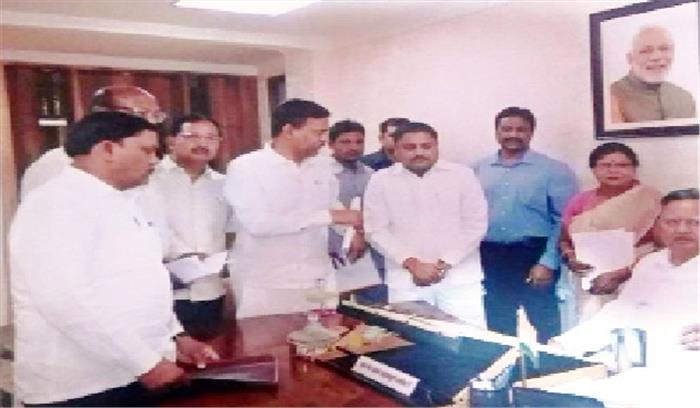 नहर लिंक रोड निर्माण के लिए राशि की मांग