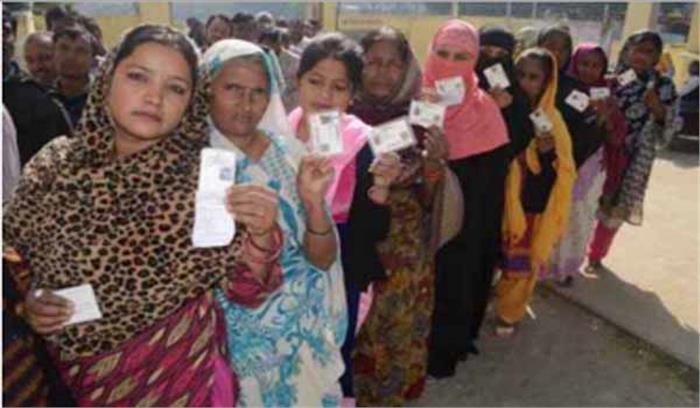 यूपी निकाय चुनाव: 3 बजे तक करीब 40 फीसदी मतदान