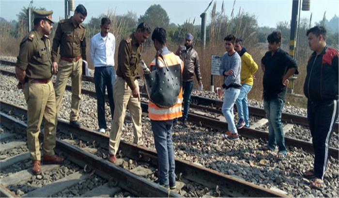 मुरादनगर में बड़ा रेल हादसा टला