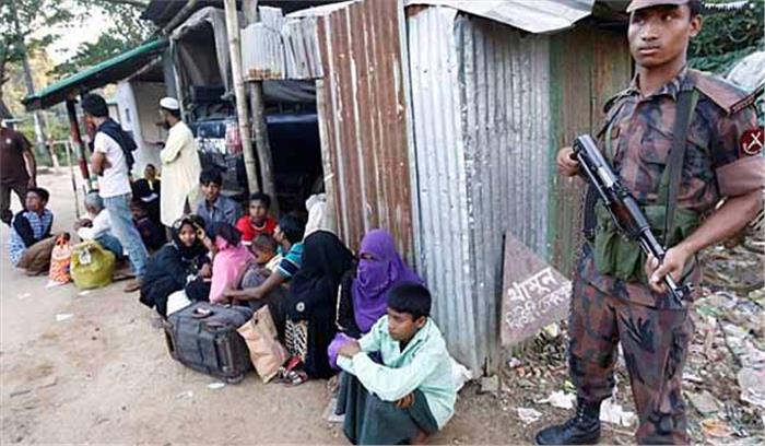 म्यांमार की सेना ने रोहिंग्या के खिलाफ हिंसा को नकारा