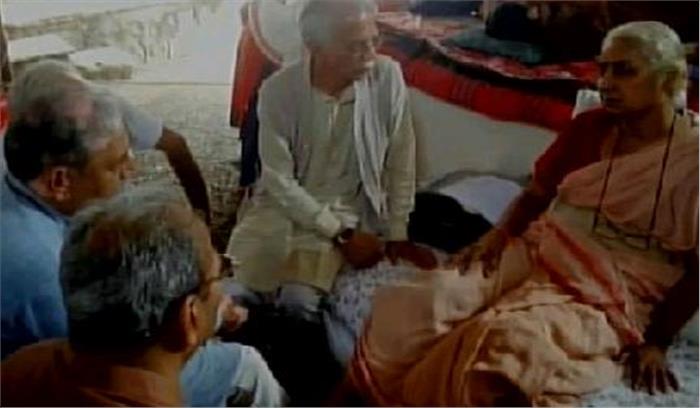 एनबीए के 10 और कार्यकर्ताओं अनशन में हुए शामिल