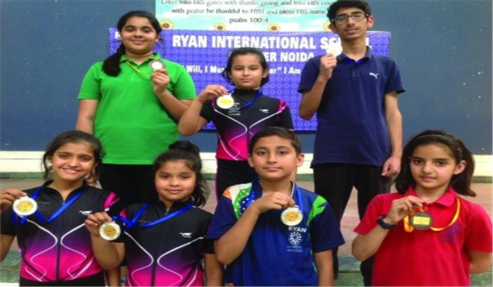 खेल महोत्सव में रायन स्कूल के बच्चों ने हासिल किए पदक खेल महोत्सव में रायन स्कूल के बच्चों ने हासिल किए पदक