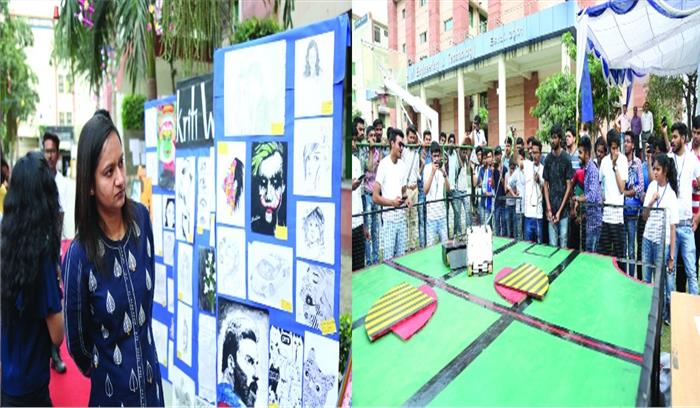 जोनल टेक्निकल फेस्ट में विद्यार्थियों ने किया प्रतिभा का प्रदर्शन