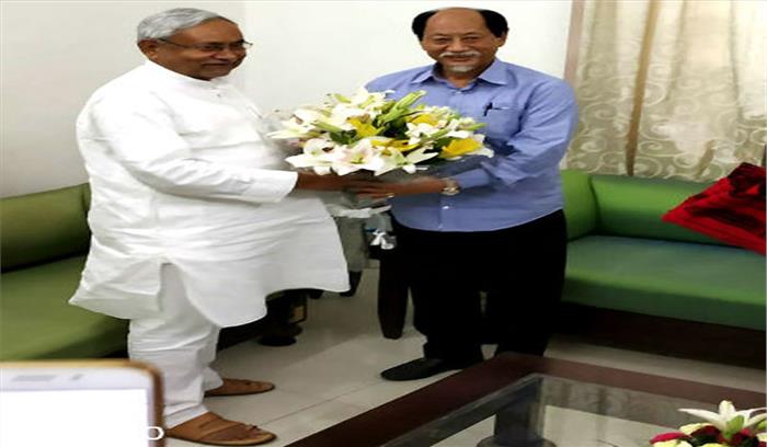 नागालैंड के मुख्यमंत्री ने दिल्ली में की नीतीश से मुलाकात