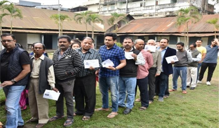 नागालैंड उपचुनाव : 80 प्रतिशत से ज्यादा लोगों ने किया मतदान 