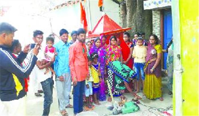 ब्राह्मण पारा वार्ड में  4 लाख की लागत से होगा नाली निर्माण 