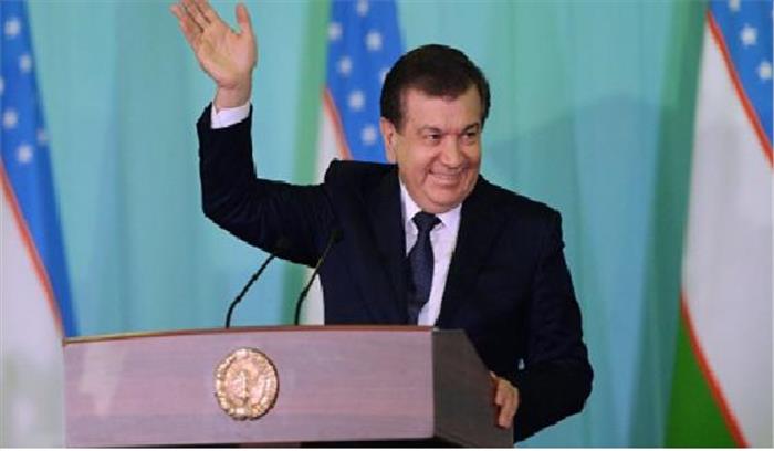 मोदी ने उज्बेकिस्तान के राष्ट्रपति से मुलाकात की