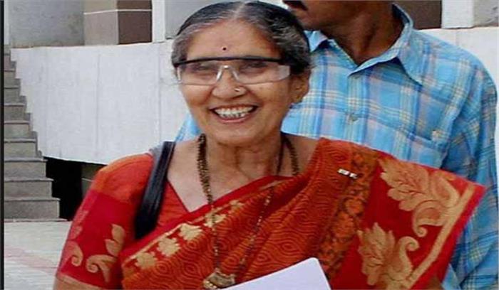 पीएम मोदी की पत्नी यशोदा बेन राजस्थान के अलवर पहुंची