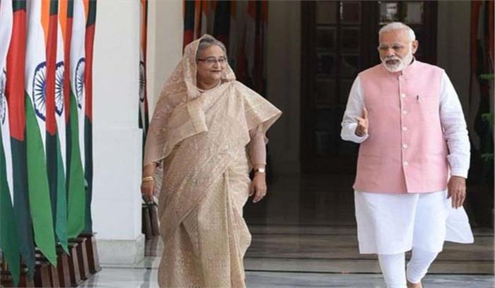 प्रधानमंत्री मोदी, शेख हसीना को भारत-बांग्लादेश टेस्ट में आने का न्योता