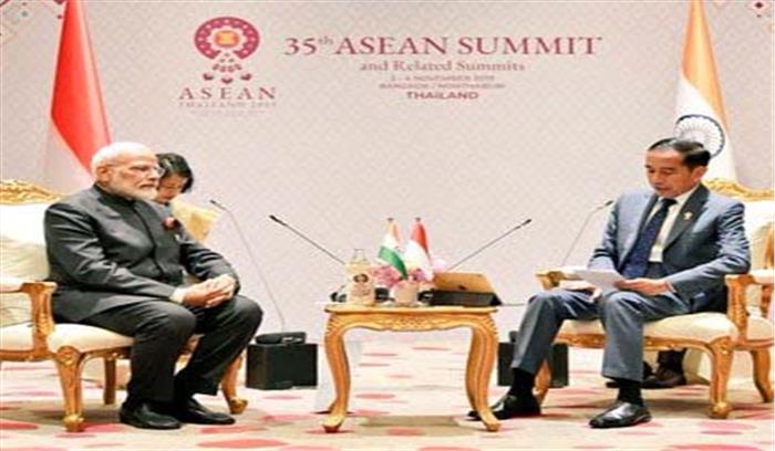 पीएम मोदी ने थाईलैंड, इंडोनेशिया के नेताओं से की द्विपक्षीय मुलाकात