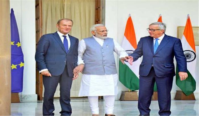 भारत और ईयू आर्थिक सहयोग के खिलाफ प्रतिबद्ध: मोदी