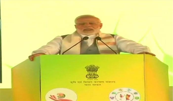 फसलों पर लागत का डेढ़ गुना मूल्य दिया जायेगा: मोदी फसलों पर लागत का डेढ़ गुना मूल्य दिया जायेगा: मोदी