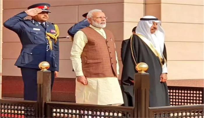 मोदी बहरीन के शीर्ष पुरस्कार से सम्मानित