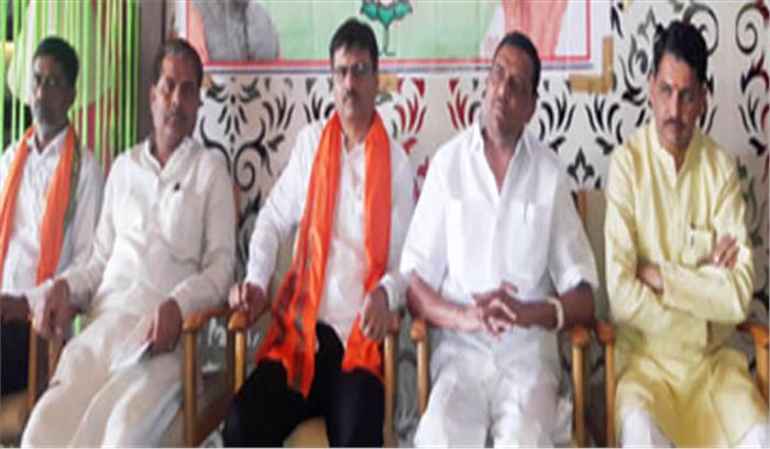 विधायकों ने केंद्र की  4 वर्ष की उपलब्धियों को गिनाया