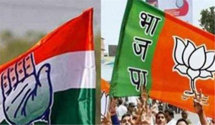 मप्र : नरसिंहपुर में उम्मीदवारों ने भरा नामांकन