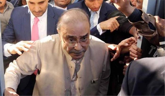 इस्लामाबाद उच्च न्यायालय की अनुमति के बाद नेब ने आसिफ अली जरदारी को गिरफ्तार किया