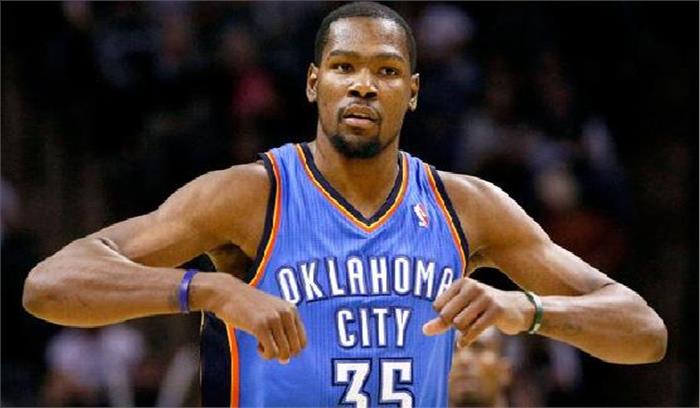 एनबीए के स्टार खिलाड़ी केविन ड्यूरैन् करेंगे भारत का दौरा