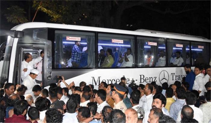 राकांपा के युवा नेताओं ने लापता 4 विधायकों को हरियाणा से बचाया