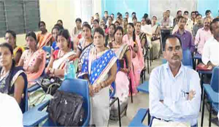 नवापारा के हरिहर हाईस्कूल में प्रशिक्षण शिविर प्रारंभ