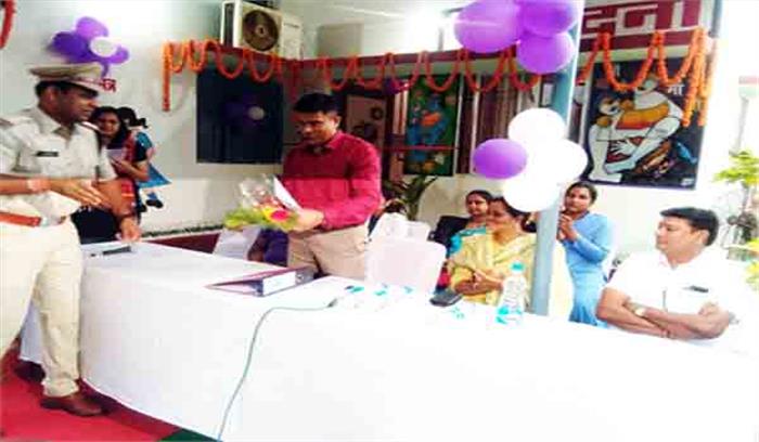 एसएसपी ने किया संवेदना कक्ष का लोकार्पण