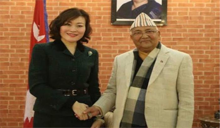 नेपाल के नए नक्शे के लिए चीनी राजदूत ने ही ओली को प्रेरित किया