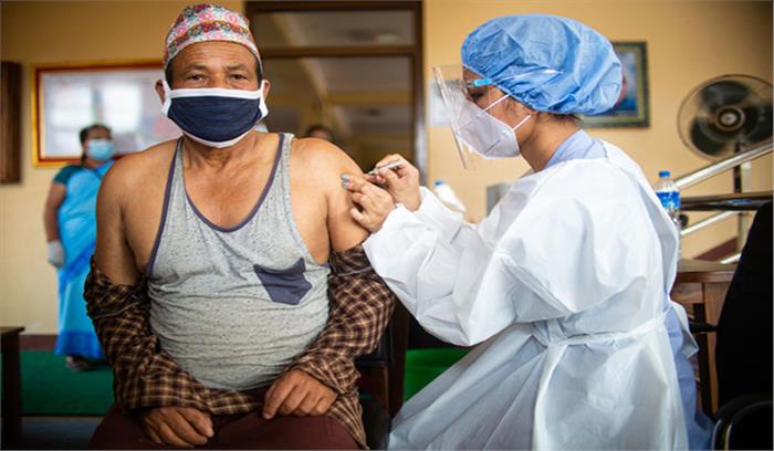 नेपाल ने चीन निर्मित वैक्सीन से बुजुर्गो के लिए टीकाकरण अभियान शुरू किया