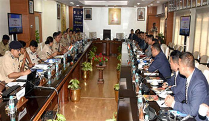 नेपाल सशस्त्र पुलिस बल ने सीआईएसएफ के साथ सुरक्षा पहलू पर चर्चा की