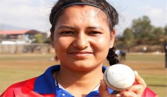 अंजली चंद ने टी-20 क्रिकेट में रचा इतिहास अंजली चंद ने टी-20 क्रिकेट में रचा इतिहास