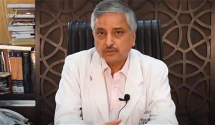 भारत में जून-जुलाई में कोरोनावायरस के मामले चरम पर होंगे : एम्स निदेशक